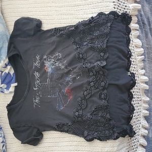 Free people cotton Texas tee